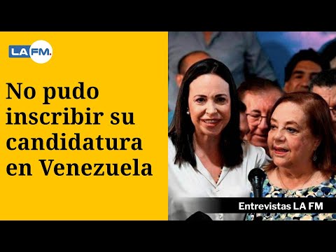 Elecciones en Venezuela: candidata a la oposición no pudo inscribirse