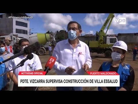 Presidente Vizcarra: “Seguimos trabajando, estamos viendo las necesidades de salud, no descansamos”