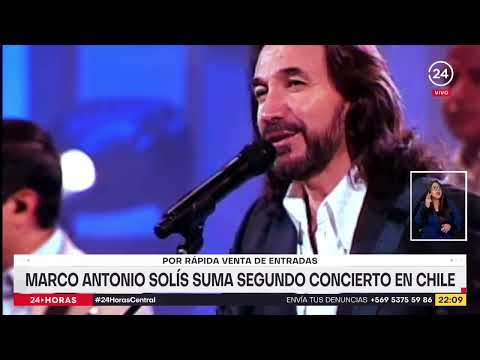 Marco Antonio Solís suma segundo concierto en Chile