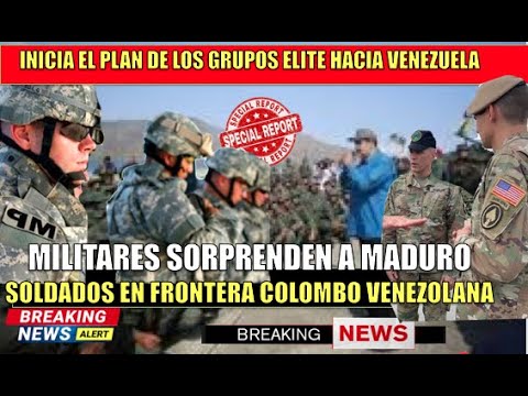 Sorprenden a Maduro con Tropas en frontera Colombo Venezolana