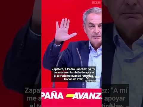 Zapatero dice que el PSOE siempre se ha pronunciado en favor de las soluciones pacíficas