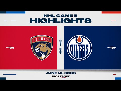 NHL Game 5 Highlights | Panthers vs, Oilers - June 14, 2025