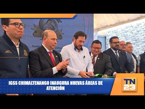 IGSS Chimaltenango inaugura nuevas áreas de atención