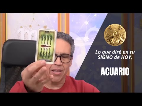 ACUARIO: Lo que diré en tu SIGNO de HOY, Lo estas VIVIENDO pero NECESITAS OÍR VERDADES para ACTUAR