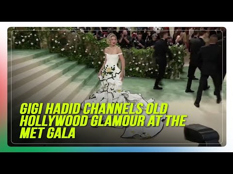Gigi Hadid channels old Hollywood glamour at the Met Gala | ABS-CBN News
