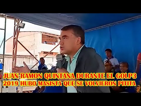 MENSAJE DE JUAN RAMON QUINTANA DESDE LOS YUNGAS DE LA PAZ BOLIVIA...
