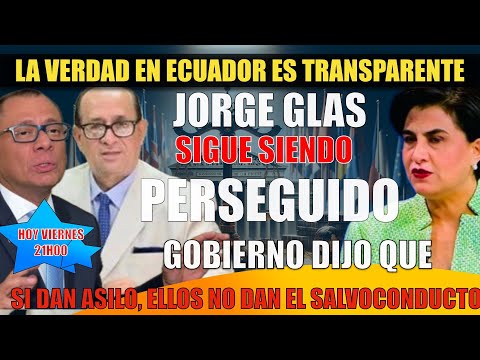 El Dr. Eduardo Franco dijo que Jorge Glas sigue siendo Perseguido