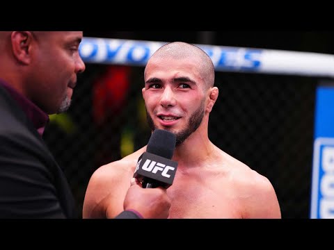 Muhammad Mokaev Post-Fight Interview | UFC Vegas 87