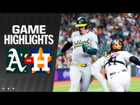 As vs. Astros Game Highlights (9/10/24) | MLB Highlights