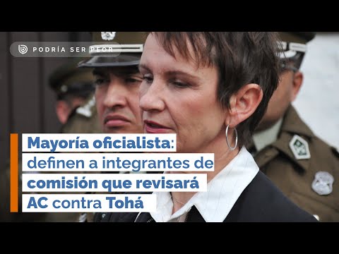 Mayoría oficialista: definen a integrantes de comisión que revisará AC contra Tohá