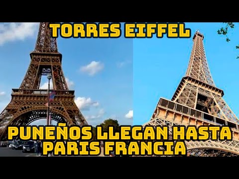 PUNEÑOS RECORREN FRANCIA Y LLEGARON HASTA LA TORRE EIFFEL ..