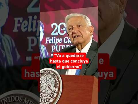 AMLO cuenta que Luisa María Alcalde dejará Segob para buscar dirigencia de Morena #shorts