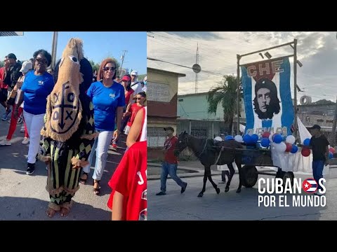 Persona vestida como Abakuá durante desfile del primero de mayo en Cuba, es repudiable y asquerosa