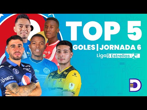TOP 5 Goles | Jornada 6 | Liga 5 Estrellas