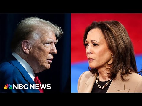 Harris campaigns in battleground Wisconsin as Trump calls Jan. 6th 'day of love'