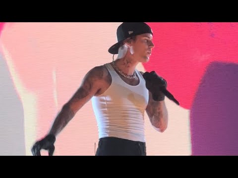 Justin Bieber - Justice Tour LIVE (4K) Miami - No Sense