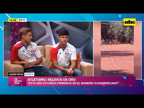 Atletismo: atletas paraguayos ganan la posta 4x100 en Mayores y Sub 23