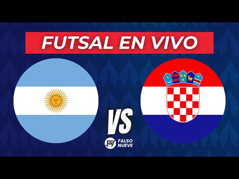 ARGENTINA vs CROACIA EN VIVO - MUNDIAL DE FUTSAL - OCTAVOS DE FINAL