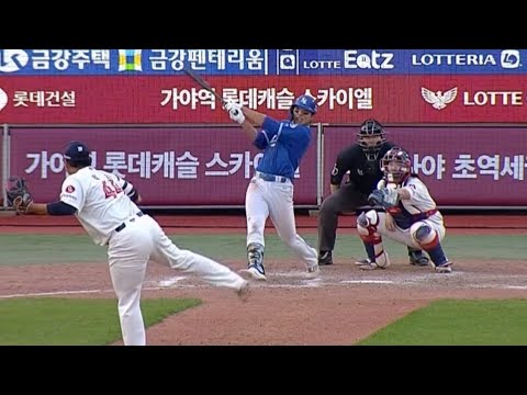 [삼성 vs 롯데] 승부를 결정짓는 김영웅의 영웅 쐐기포! | 4.10 | KBO 모먼트 | 야구 주요장면