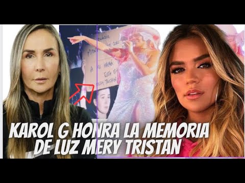 Emotivo Encuentro entre Karol G y la Hija de Luz Mery Tristán