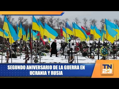 Segundo aniversario de la guerra en Ucrania y Rusia