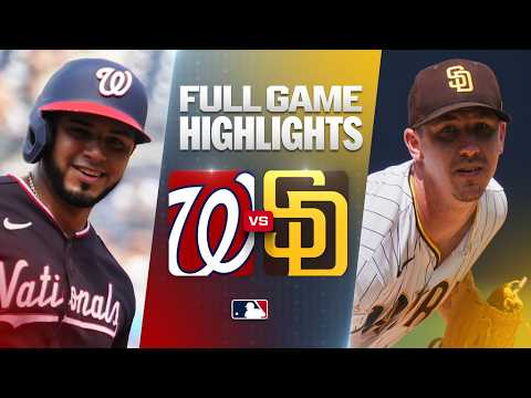 워싱턴 내셔널스 vs 샌디에이고 파드리스: 공식 풀 경기 하이라이트 (9월 10일) | 2026 MLB 시즌