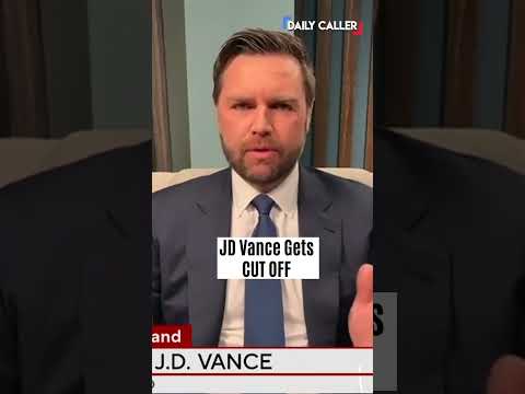 JD Vance Gets CUT OFF When Questioned About Trump's Lies