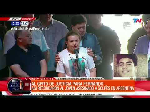 Grito de Justicia para Fernando Báez Sosa