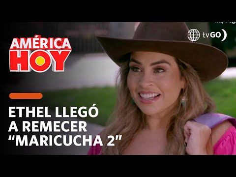 América Hoy: Ethel Pozo debutó en “Maricucha 2” como Afrodita (HOY)
