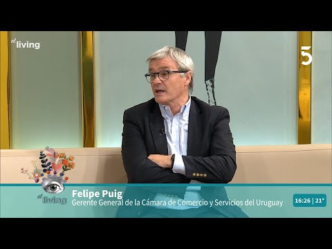 Felipe Puig - Gerente Gral. Cámara de Comercio y Servicios del Uruguay | El Living | 26-07-2022
