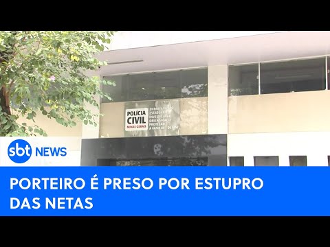 Porteiro é preso suspeito estuprar netas da esposa | #SBTNewsnaTV (18/04/24)