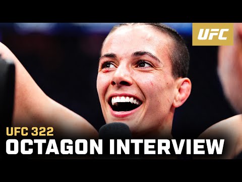 Fatima Kline Octagon Interview | UFC 322