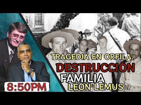 Tragedia en Orfila. Destruccion de la familia Leon Lemus. | Carlos Calvo