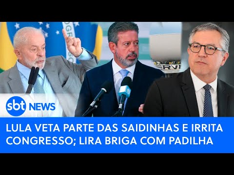 PODER EXPRESSO | Congresso avança contra Lula por veto na lei das “Saidinhas”