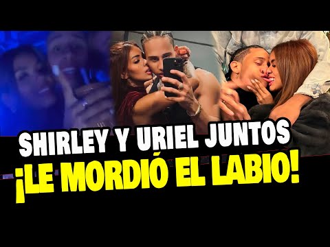 SHIRLEY ARICA LE MUERDE LOS LABIOS A URIEL FUTURO SU EX COMPAÑERO DE TIERRA BRAVA