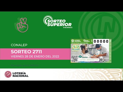 Sorteo Superior No. 2711  CONALEP