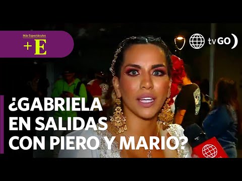 Gabriela Herrera estaría en saliditas con Piero Arena y Mario Irivarren | Más Espectáculos (HOY)