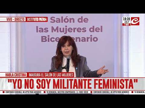 Cristina Kirchner: Todo lo que Milei da como verdad absoluta no tiene conexión con la realidad