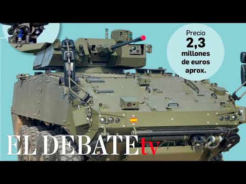 El Ejército de Tierra muestra músculo con el nuevo vehículo de combate «8x8 Dragón» en Londres