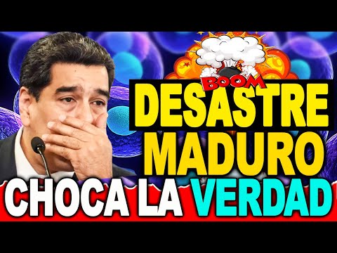 DESASTRE FENOMENAL MADURO CHOCA CON LA REALIDAD DE LA QUE HUYE