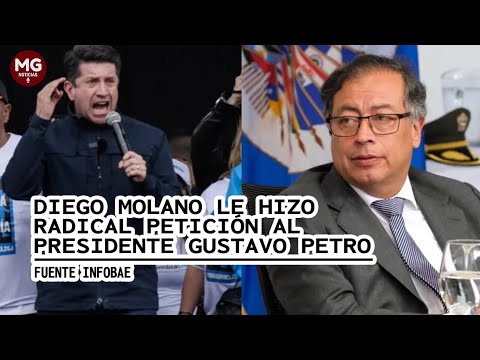 DIEGO MOLANO LE HIZO RADICAL PETICIÓN AL PRESIDENTE GUSTAVO PETRO