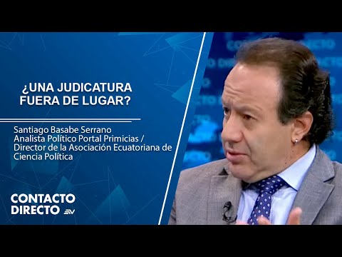 Santiago Basabe habla sobre Wilman Terán y el Consejo de la Judicatura | Contacto Directo | Ecuavisa