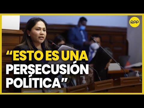 Heidy Juárez: “Hay persecución por hechos que yo no he cometido”