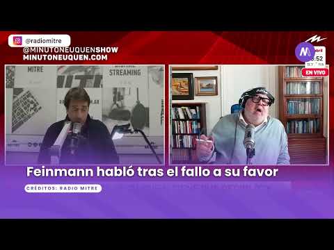 Eduardo Feinmann habló tras el fallo a su favor - Minuto Neuquén Show