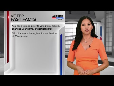 Voter Fast Facts: When you need to re-registering to vote