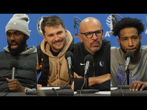 Luka Doncic, Jason Kidd, Tim Hardaway Jr., Derrick Jones Jr. | Mavs-Grizzlies postgame 10.30.23