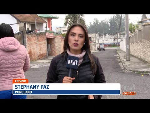 Vecinos de Ponceano, norte de Quito, preocupados por el incremento de la inseguridad