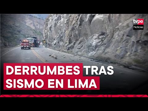 COEN realiza un balance tras el sismo de 5.4 que remeció Huaral este jueves