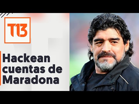 Hackean cuentas de Diego Maradona: publican memes y burlas