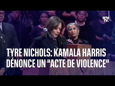 Mort de Tyre Nichols: Kamala Harris dénonce un acte de violence de la police